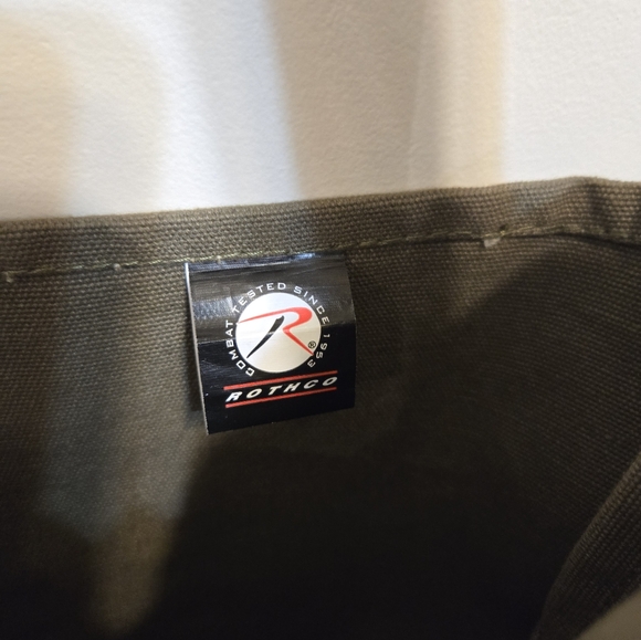 Rothco-olive,shoulder bag, satchel, Medics cross, Never used - Picture 2 of 6